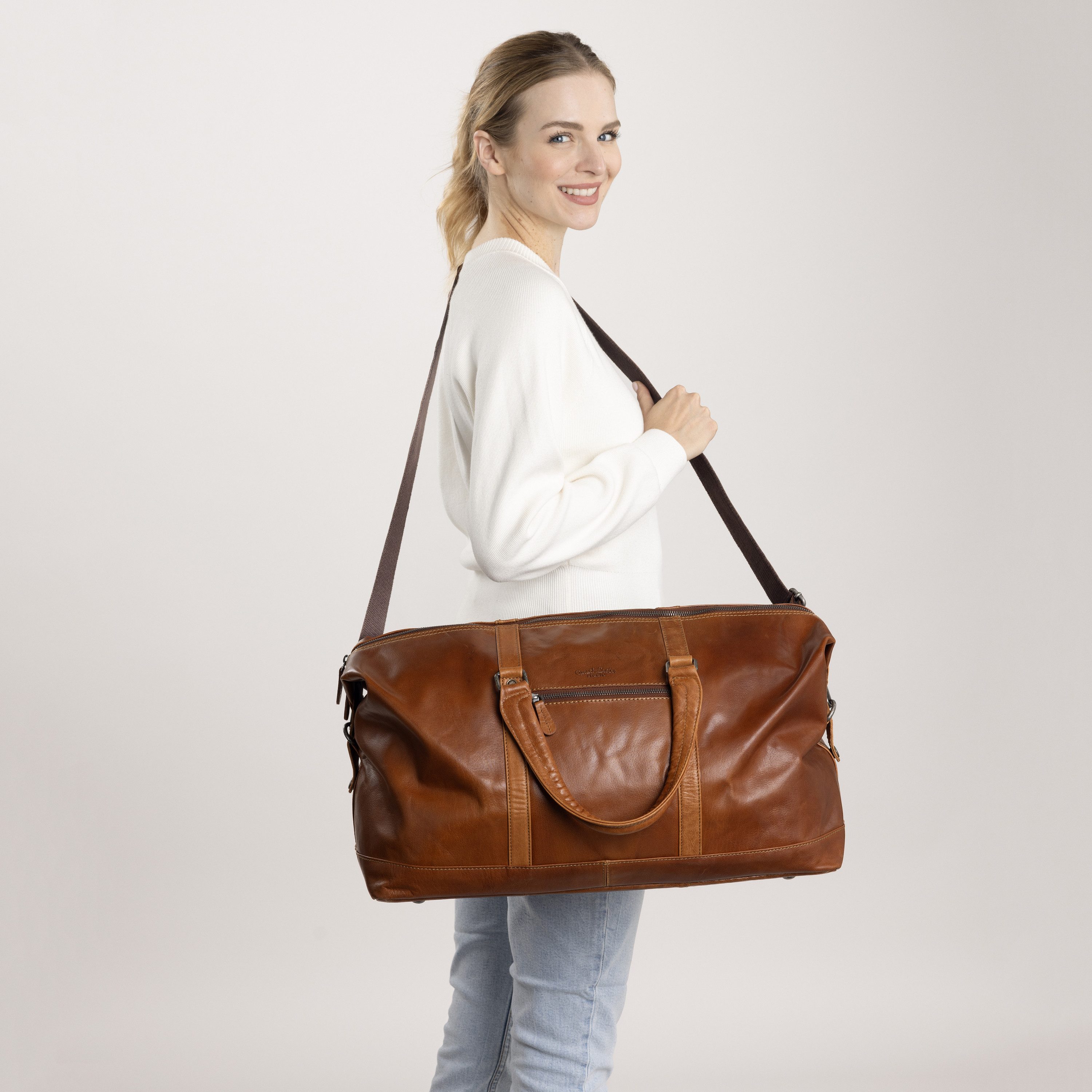 Gusti Leder Shopper Gusti Leder Reisetasche Ruben (1-tlg)