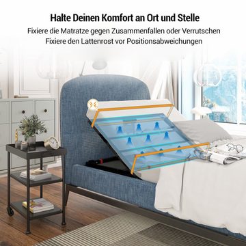 FLEXISPOT Bettgestell EB01/S1/S2/S5 (Stabile und langlebige Basis (OHNE MATRATZE, 70cmx85cm), Elektrisch höhenverstellbarer Metallbettrahmen), Einfache Montage, Verstellbarer Winkel: 0° - 60°