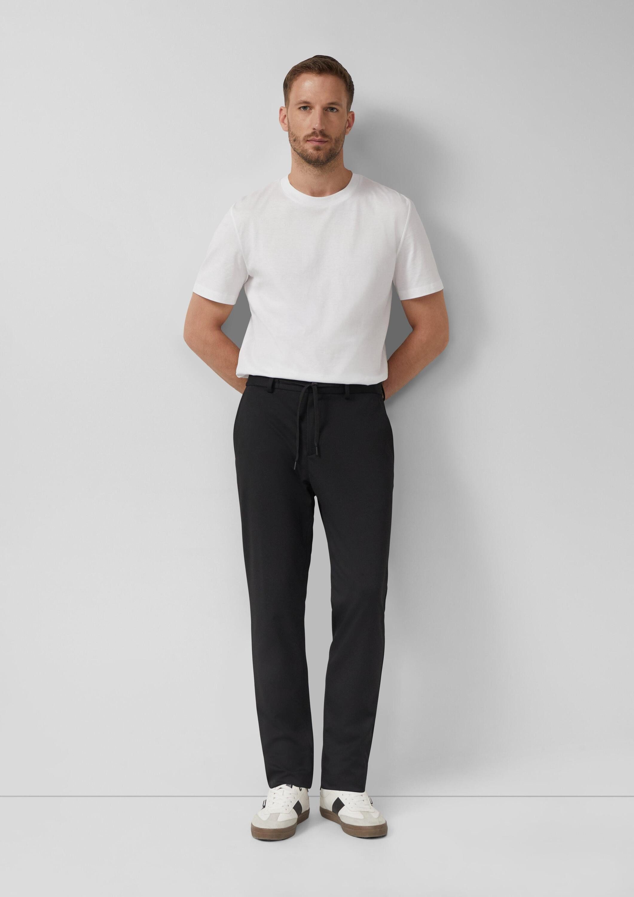 s.Oliver Chinos Hose S.OJOGG s.O JOGG: Anzughose aus Stretch-Jersey