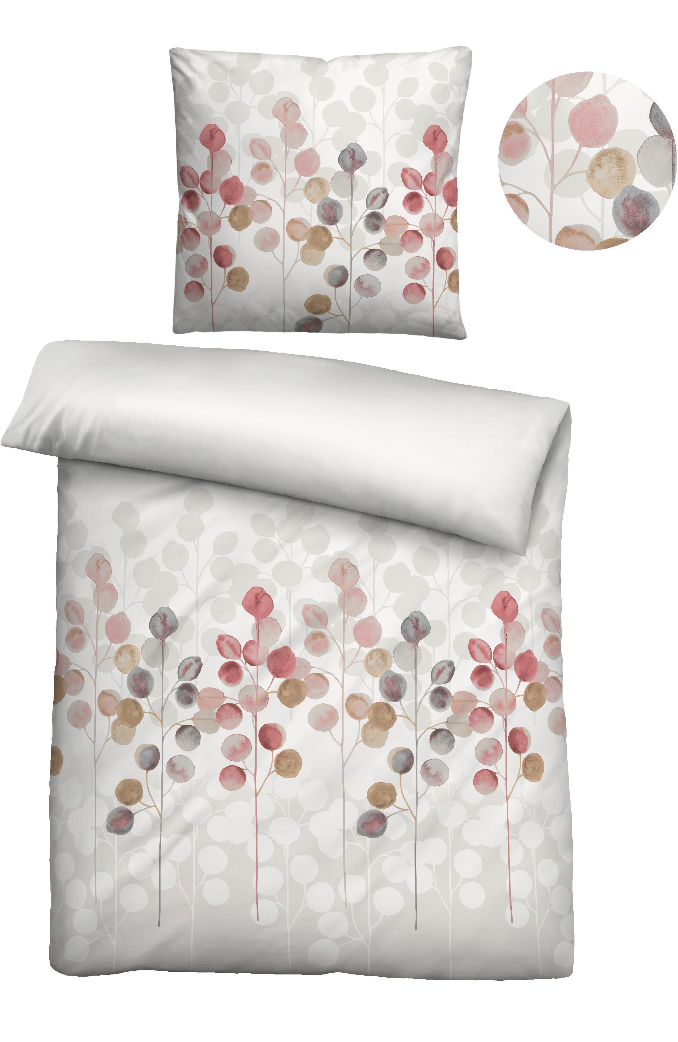 Biberna Bettwäsche 0006722, Feinbiber, 2 teilig, kuschelig warm, pflegeleic günstig online kaufen