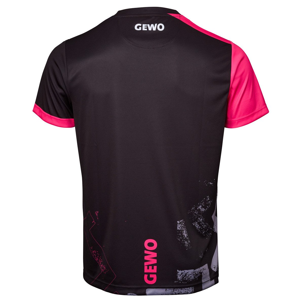 Gewo T-Shirt GEWO Shirt Louis grau/pink XS Unisex T-Shirt