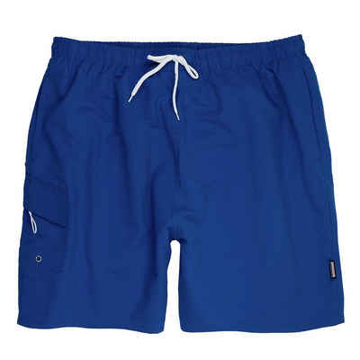 ADAMO Badeshorts Übergrößen Bade-Bermuda Adria royalblau von Adamo