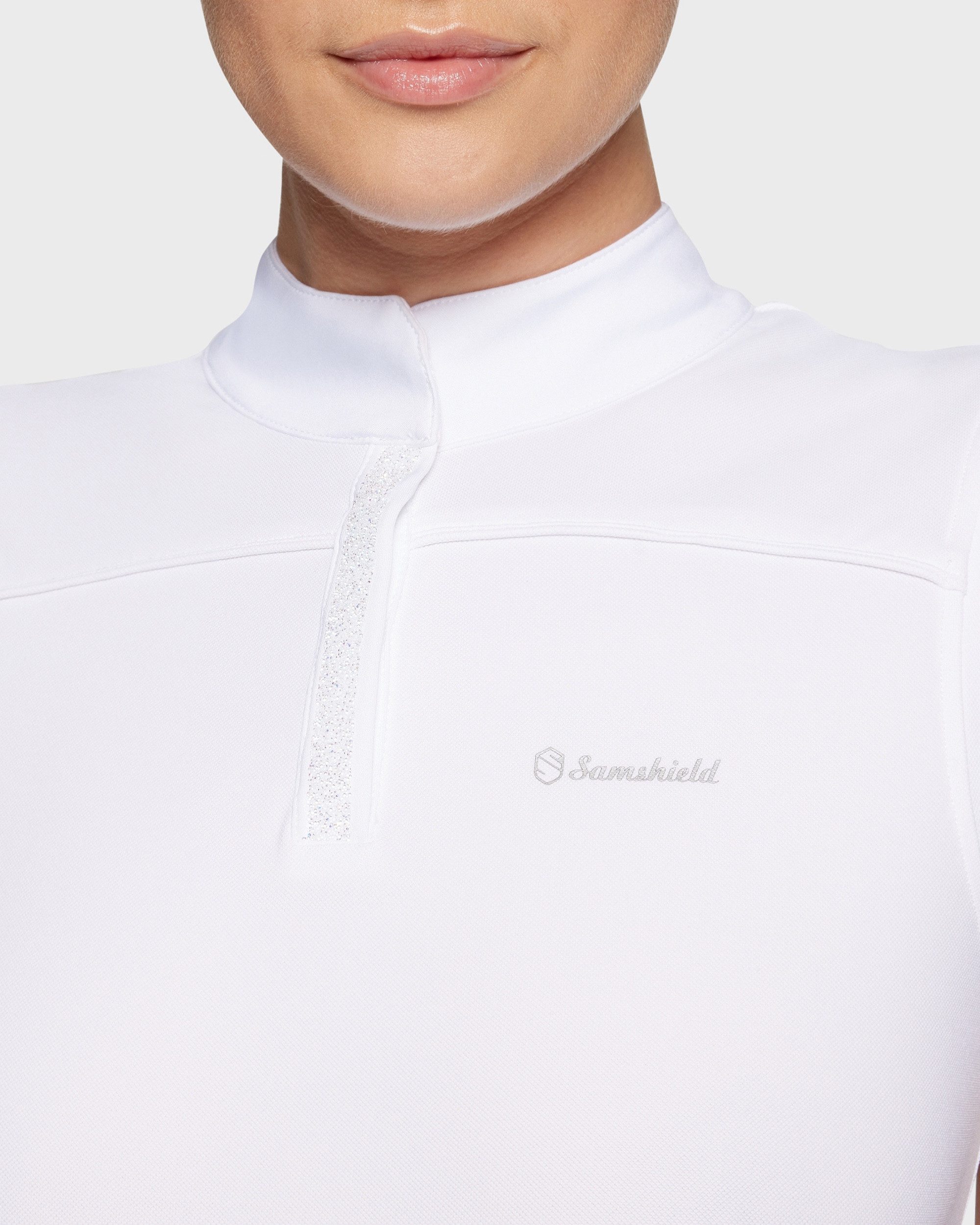 Samshield Funktionsshirt Turniershirt Damen Agathe in weiß