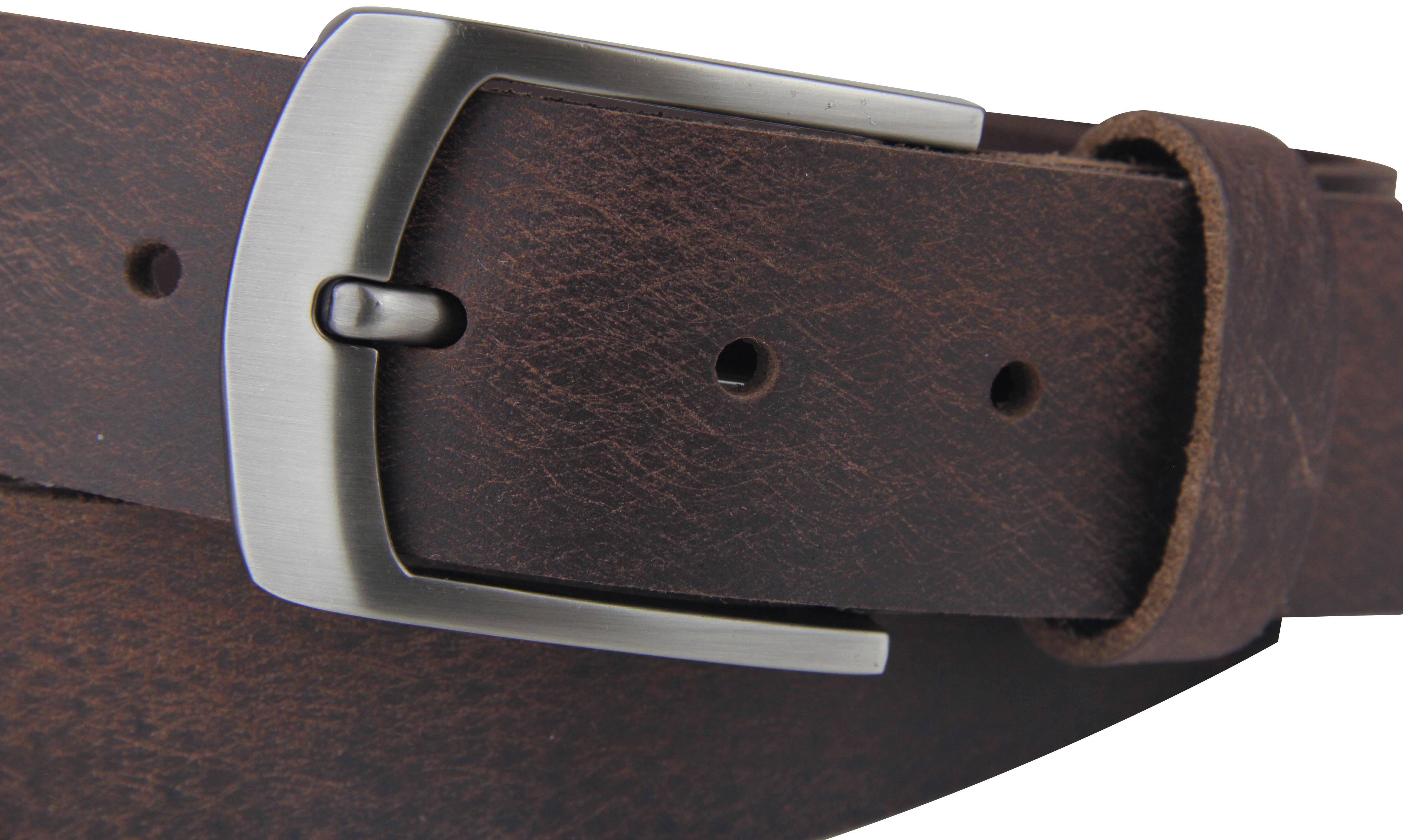 Frentree Ledergürtel aus 100% Echtleder, MADE IN GERMANY 3,8 cm breiter Gür günstig online kaufen