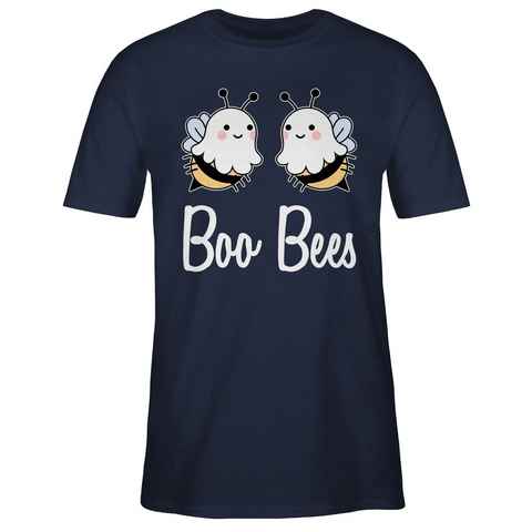 Shirtracer T-Shirt Boo Bees Boobs Halloween Kostüme Herren