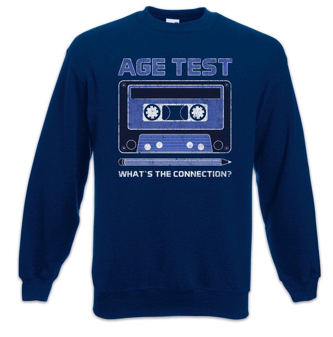 Urban Backwoods Sweatshirt Age Test Sweatshirt MC Cassette Kassette 80s Retro Tape Deck (1-tlg) Kassettenrekorder Vintage 80er DJ