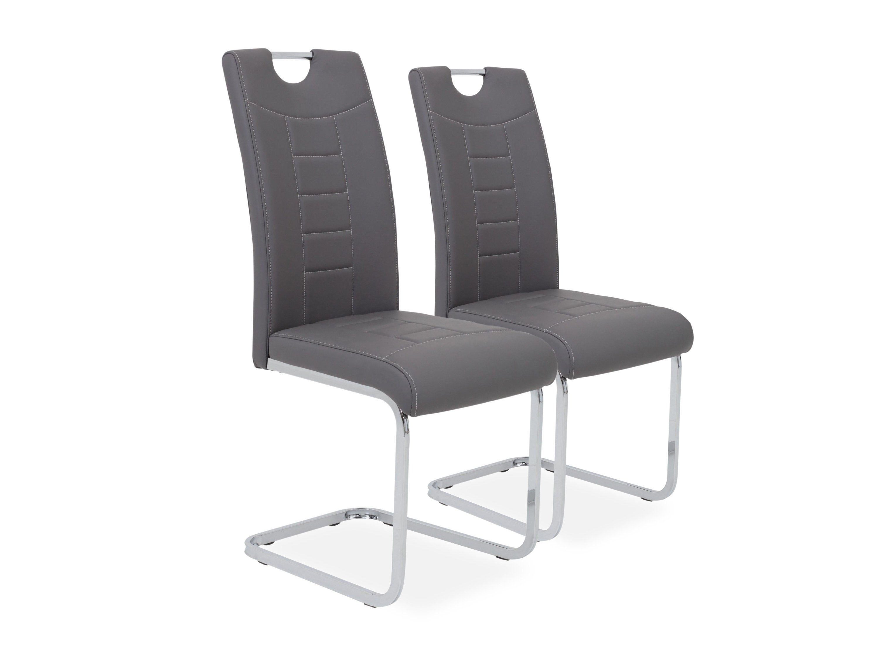 HELA Freischwinger Freischwinger, HELA Freischwinger RUBY S 2er Set (BHT 44x103x60 cm) Esszimmerstuhl