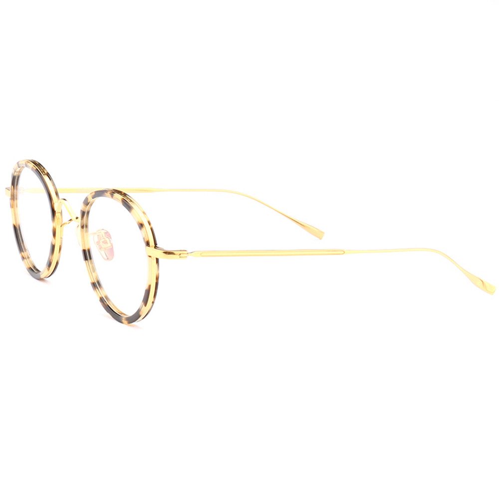PACIEA Brille Damen Herren Ohne Sehstärke Ultraleicht Anti Blaulicht Titan