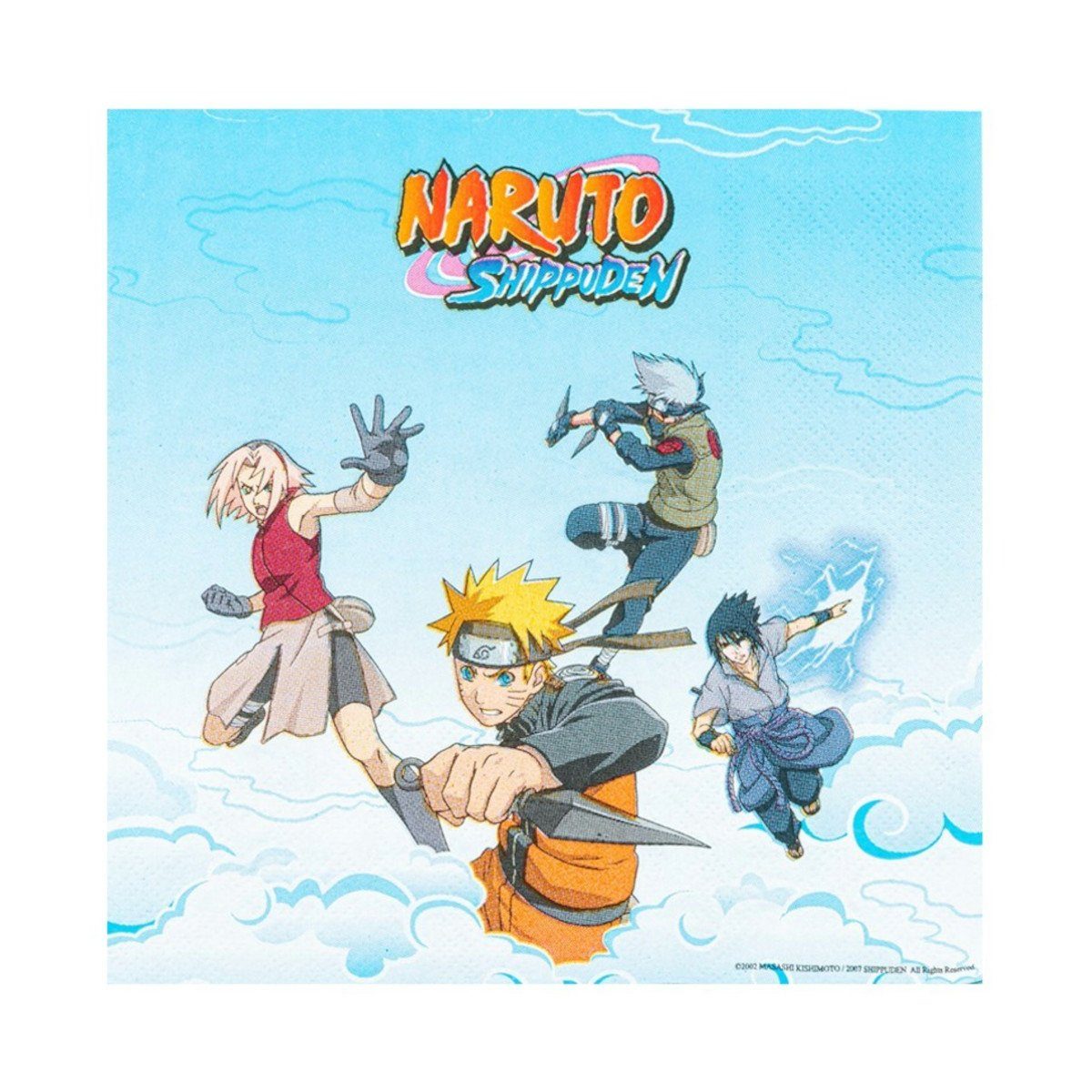 - Naruto Kindergeburtstags-Set (69-tlg) CHAKS Einweggeschirr-Set