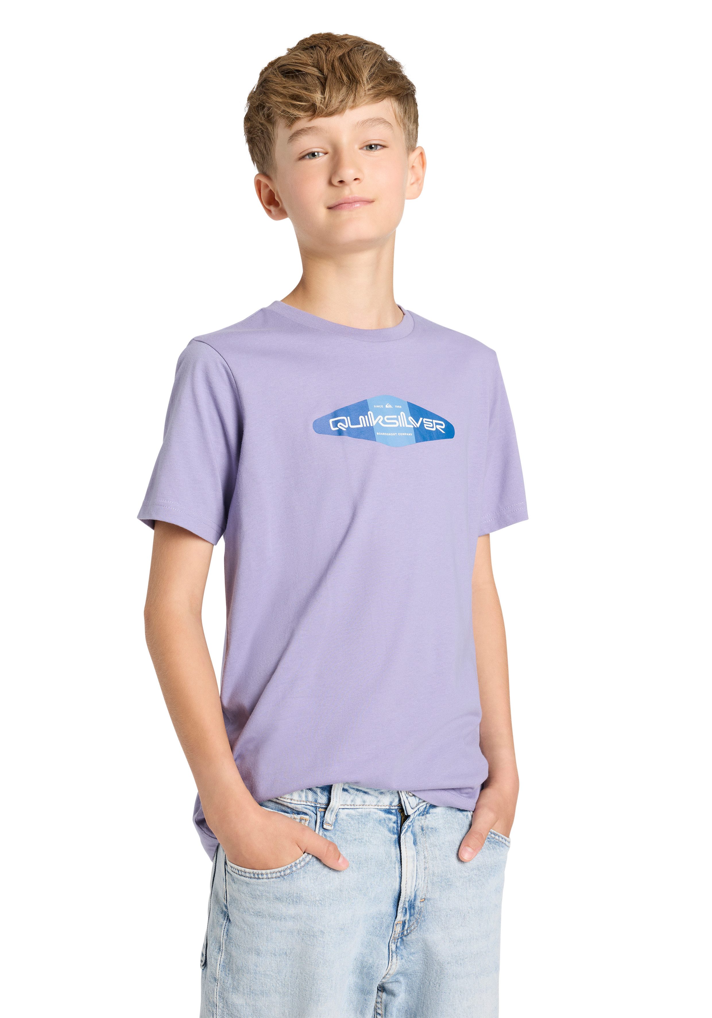 Quiksilver T-Shirt PALM SHADE PACK YOUTH (2-tlg) für Kinder und Jugendliche, sportlicher Stil, Kurzarmdesign