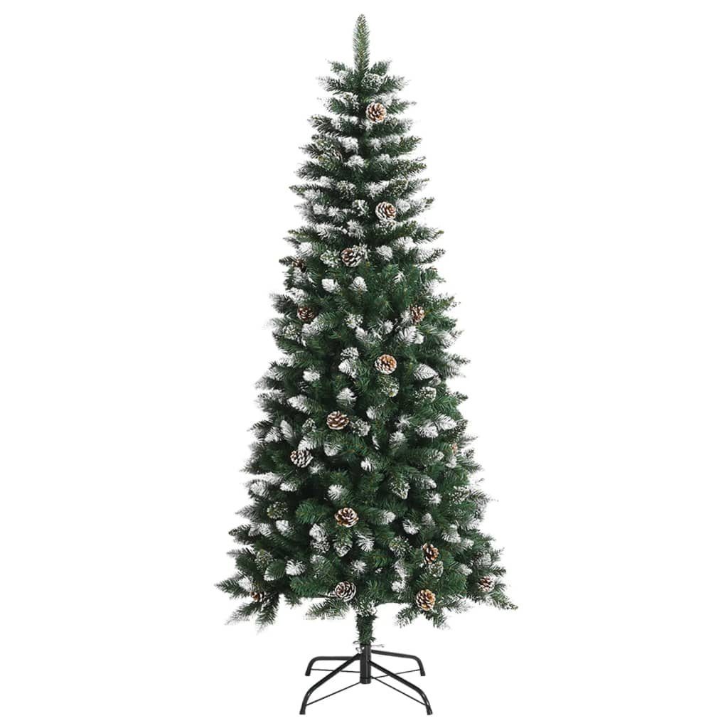150 Weihnachtsbaum Ständer PVC cm furnicato Künstlicher mit Grün