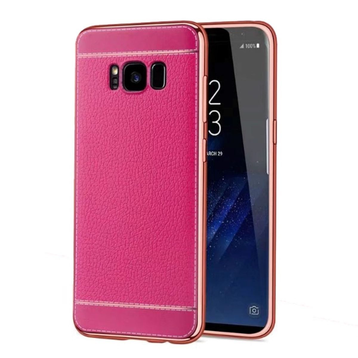 König Design Handyhülle Samsung Galaxy A5 (2016), Samsung Galaxy A5 (2016) Handyhülle Backcover Rosa
