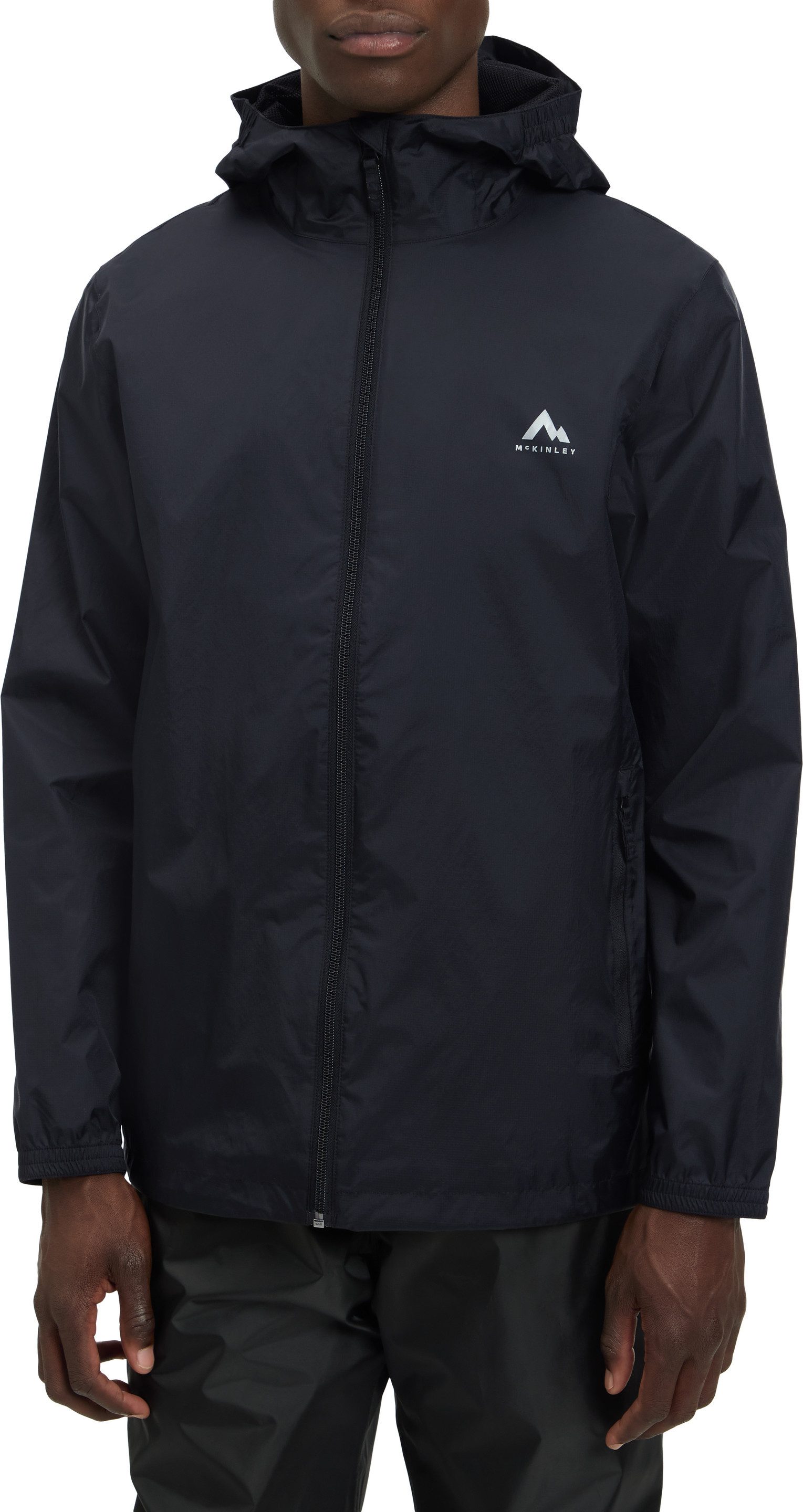 McKINLEY Regenjacke HE.-REGENJACKE KEREOL V M sportlicher Stil, mit AQUAMAX-Technologie, winddicht, atmungsaktiv