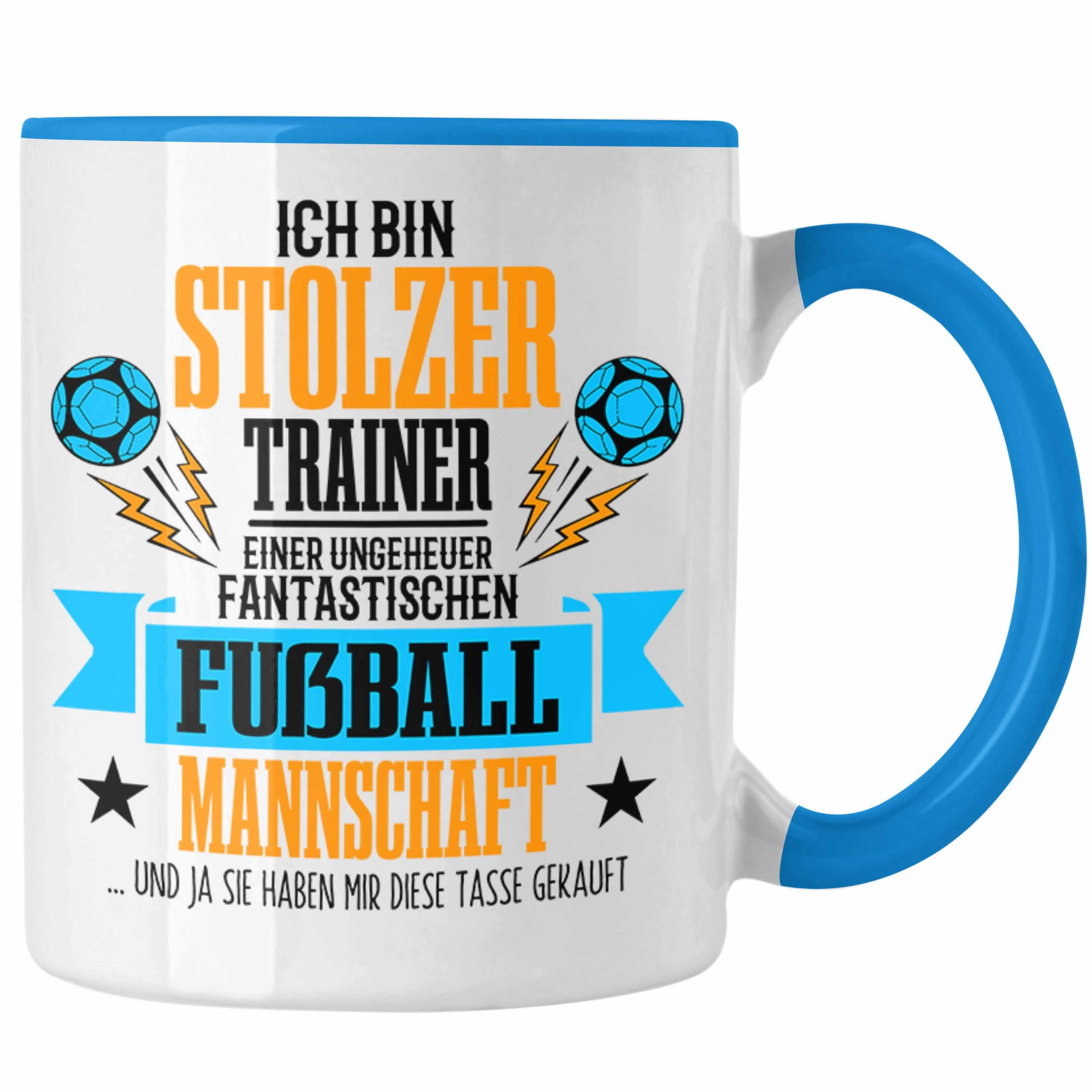 Tasse Fußballtrainer-Tasse Geschenk von der Mannschaft für Trainer