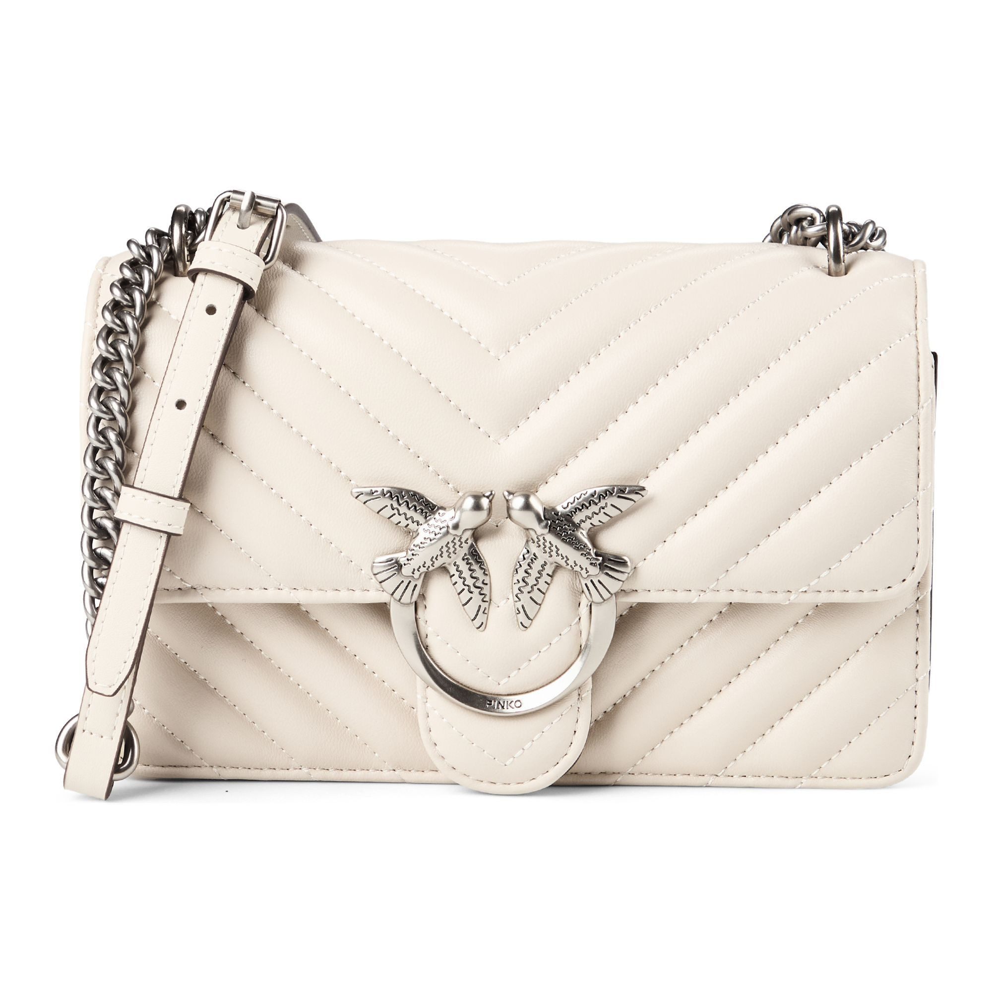PINKO Umhängetasche Love One, Leder