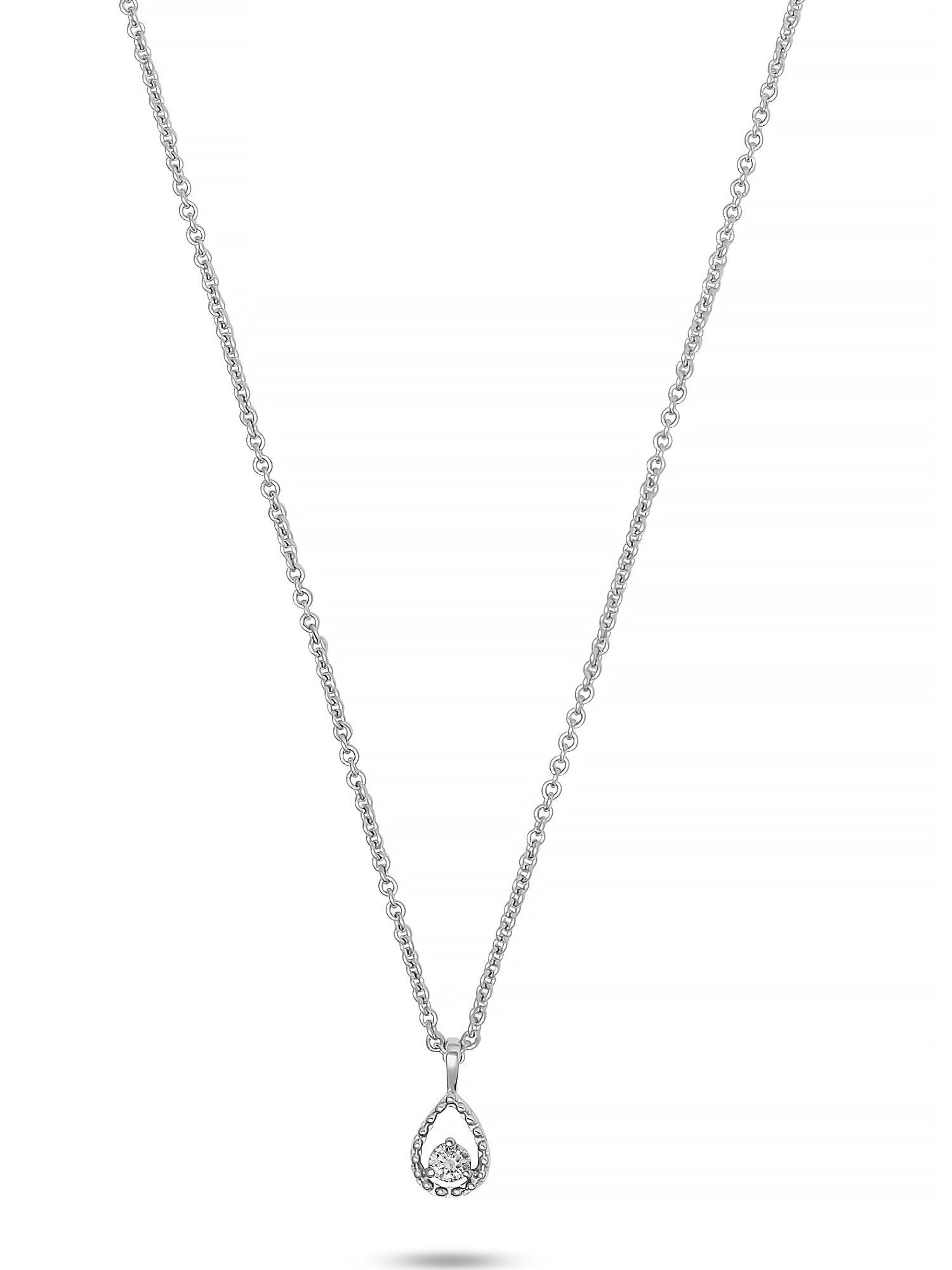 CHRIST Collier CHRIST Damen-Kette 375er Weißgold günstig online kaufen