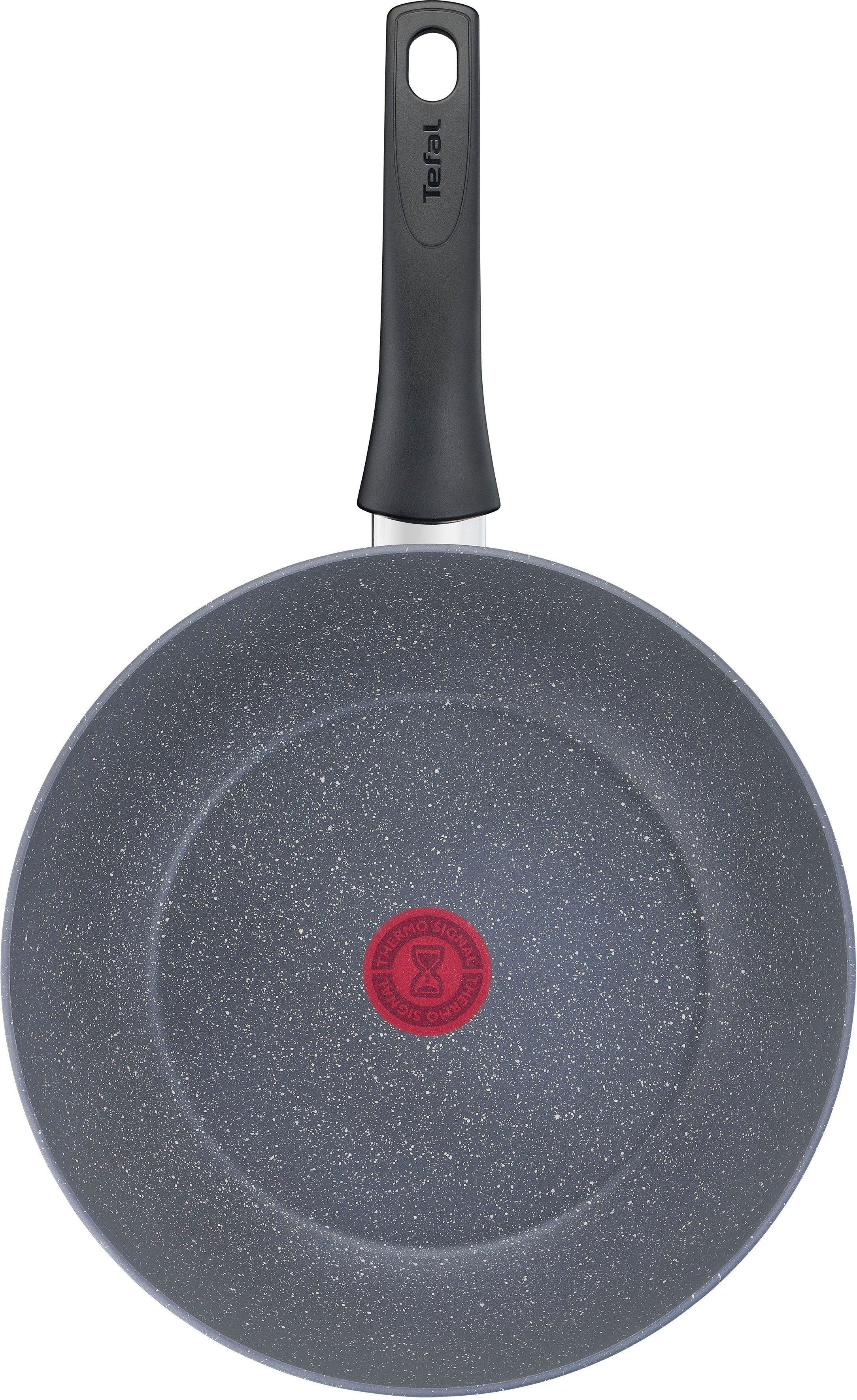 Tefal Wok Healthy Chef, Aluminium (1-tlg), Mineralia+ Versiegelung, Thermo-Signal, Ø 28 cm, Induktion