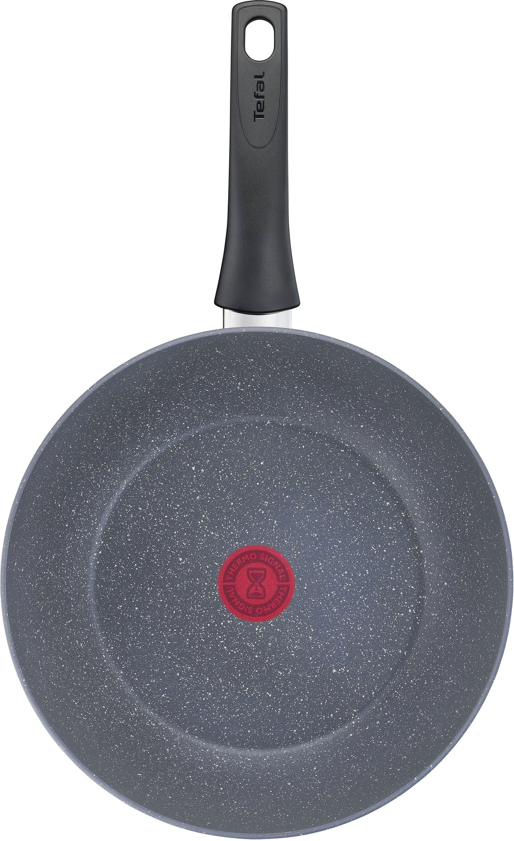 Tefal Wok G15019 Healthy Chef, Ø Versiegelung, Aluminium Mineralia+ Thermo-Signal, cm, Induktion (1-tlg), 28