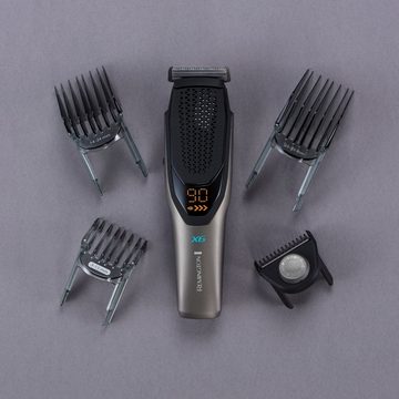 Remington Haarschneider Power-X Series HC6000, Längeneinstellrad und Micro Fade Haar-und Bartkamm, kpl. Abwaschbar