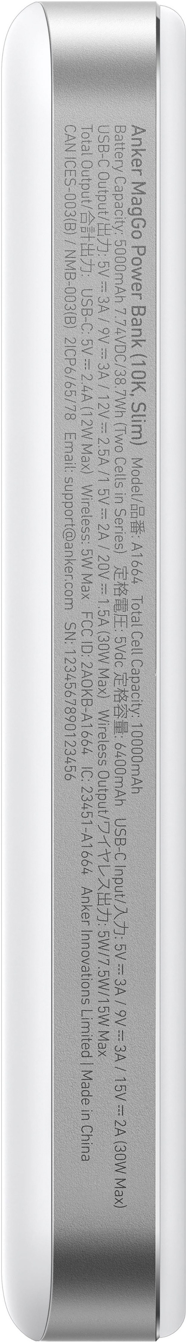 Anker MagGo Powerbank (10.000mAh, Slim) Powerbank 10000 mAh