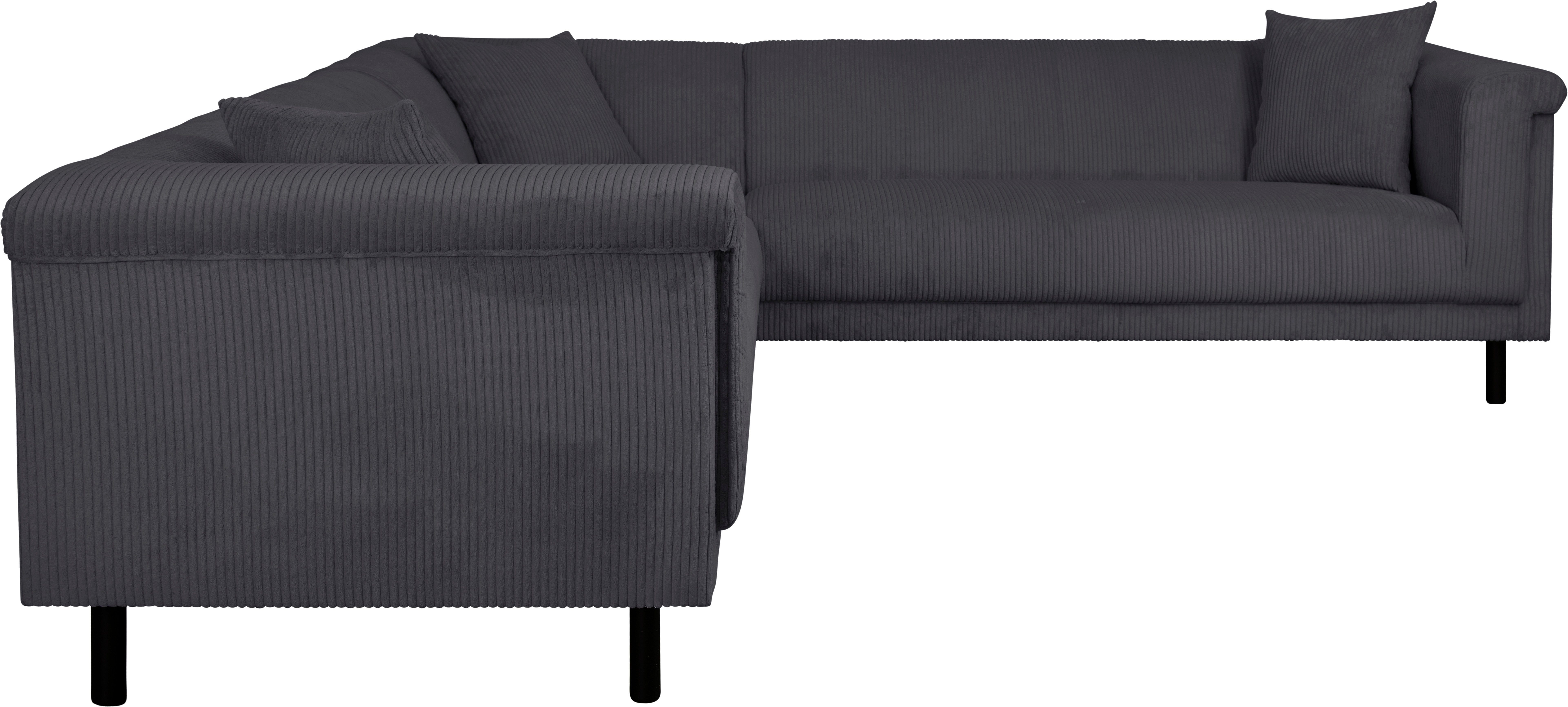 INOSIGN Ecksofa "AGNIA L-Form B/T/H: 244/244/71 cm", incl. Zierkissen, glei günstig online kaufen