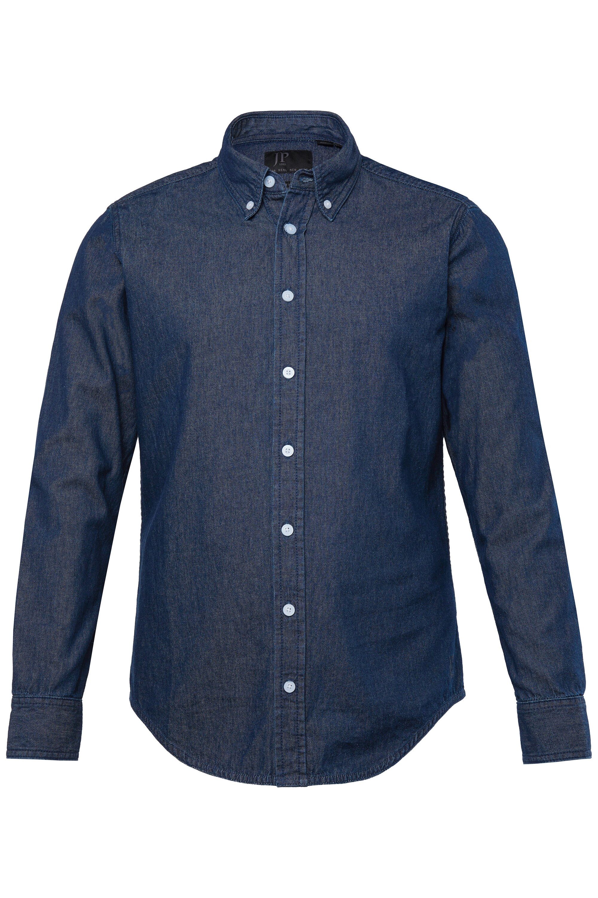 JP1880 Businesshemd JP 1880 Denim-Hemd Langarm günstig online kaufen