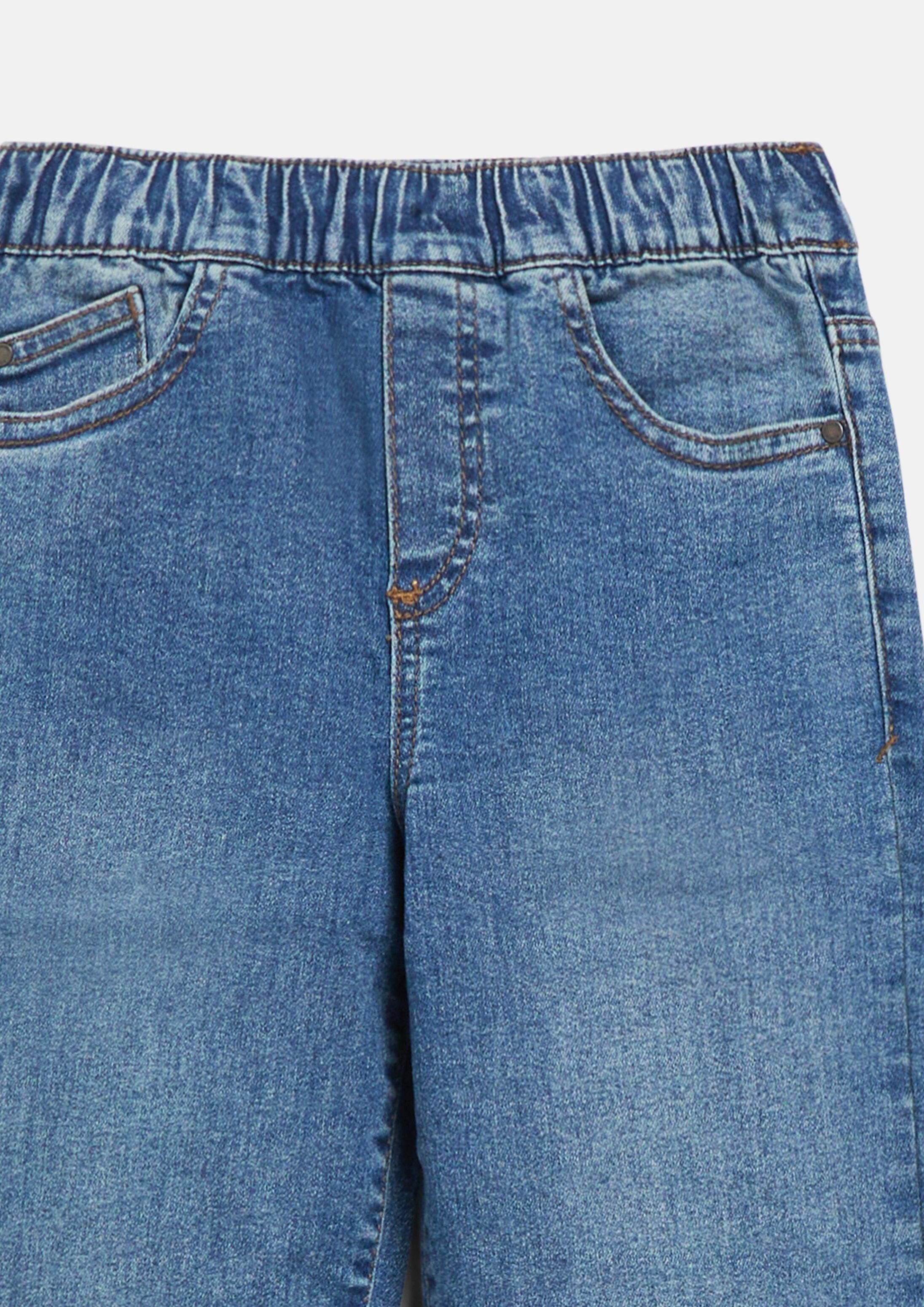 s.Oliver Regular-fit-Jeans Jeans-Hose TONI Jeans Toni / Relaxed Fit / Mid Rise /Tapered Leg / Elastikbund – Bild 4 von 4