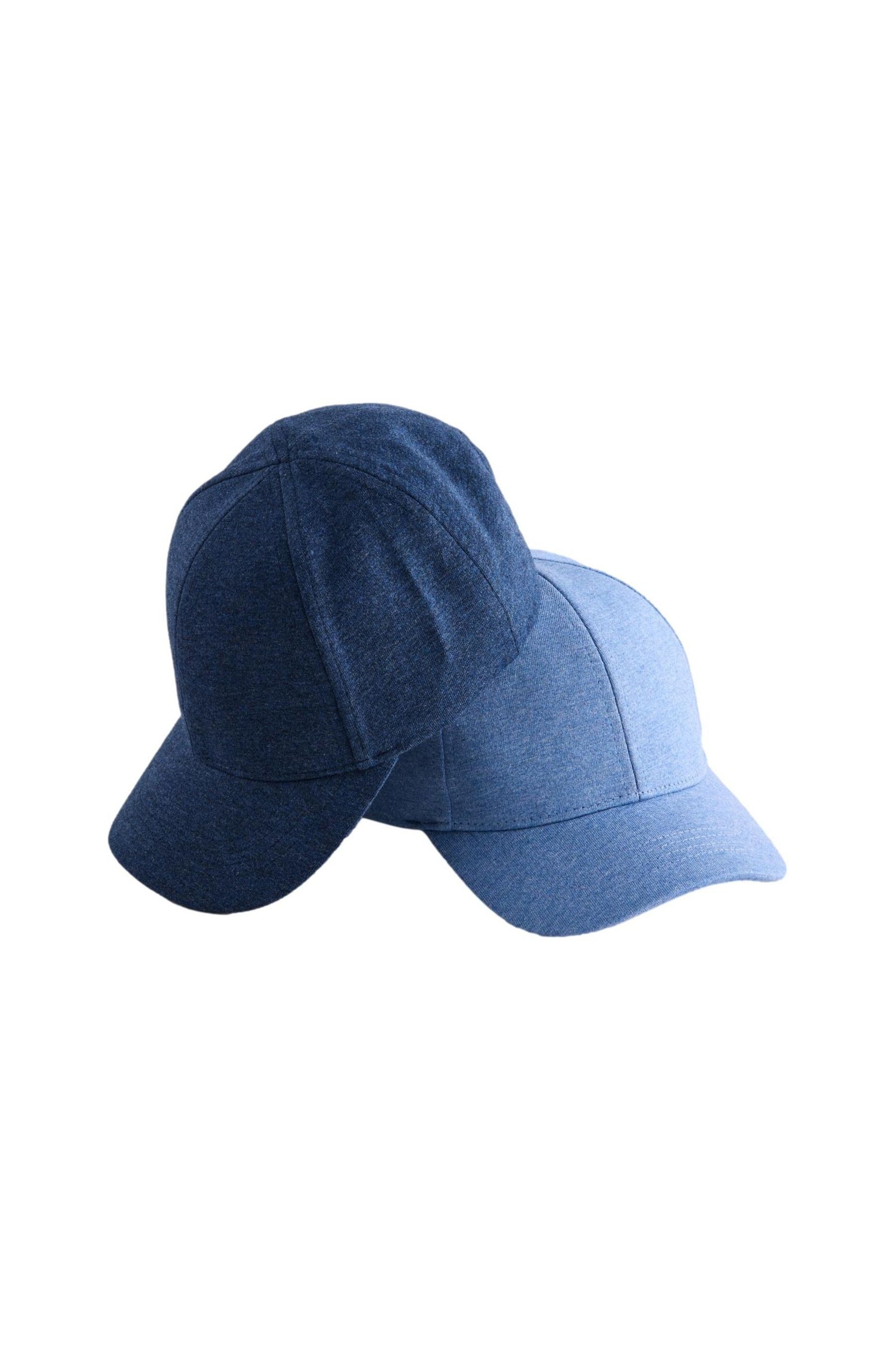 Next Baseball Cap 2er-Pack Caps aus meliertem Jersey (2-St)