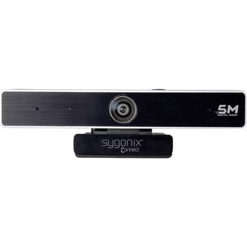 Sygonix Connect 2K (2592 x1944) Webcam mit Stereomikrofon Webcam (Klemm-Halterung)