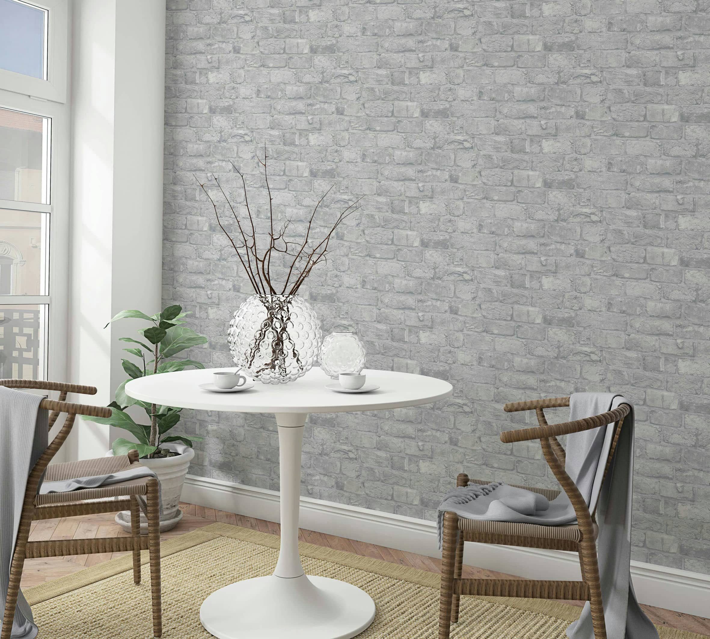 Marburg Vliestapete GZSZ Tapete, glatt, 3D-Optik, für Wohnzimmer Schlafzimmer Küche