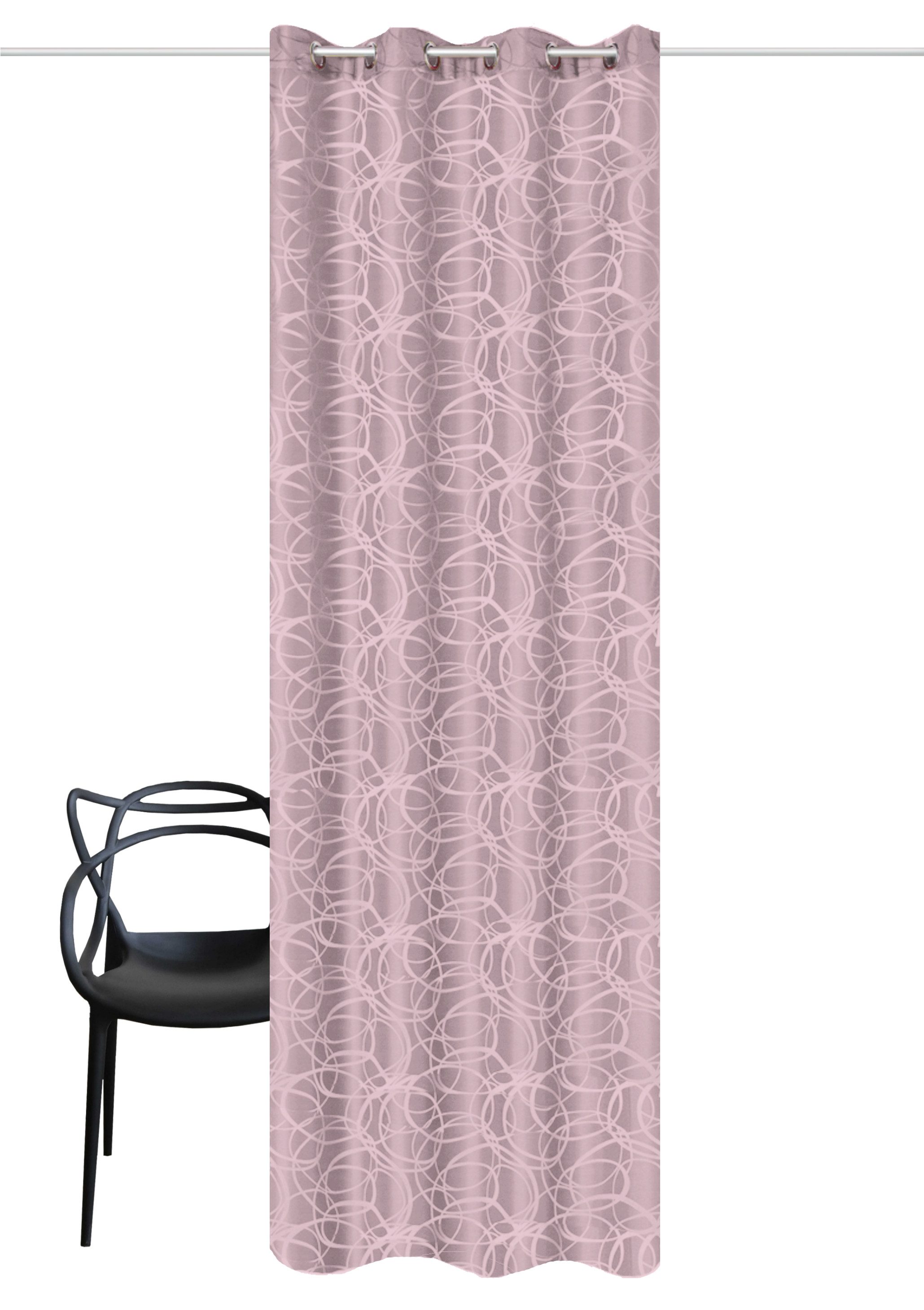 HOME WOHNIDEEN Gardine LENNY, Ösen (1 günstig online kaufen
