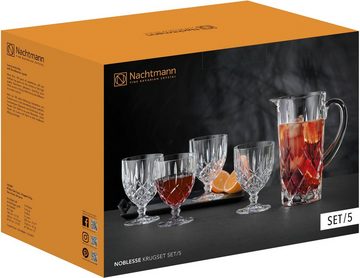 Nachtmann Gläser-Set Noblesse, Kristallglas, Made in Germany, 5-teilig