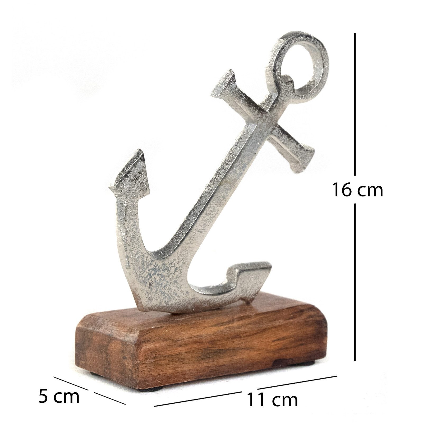 DESIGN DELIGHTS Skulptur AUFSTELLER "MARITIM", Mangoholz, günstig online kaufen