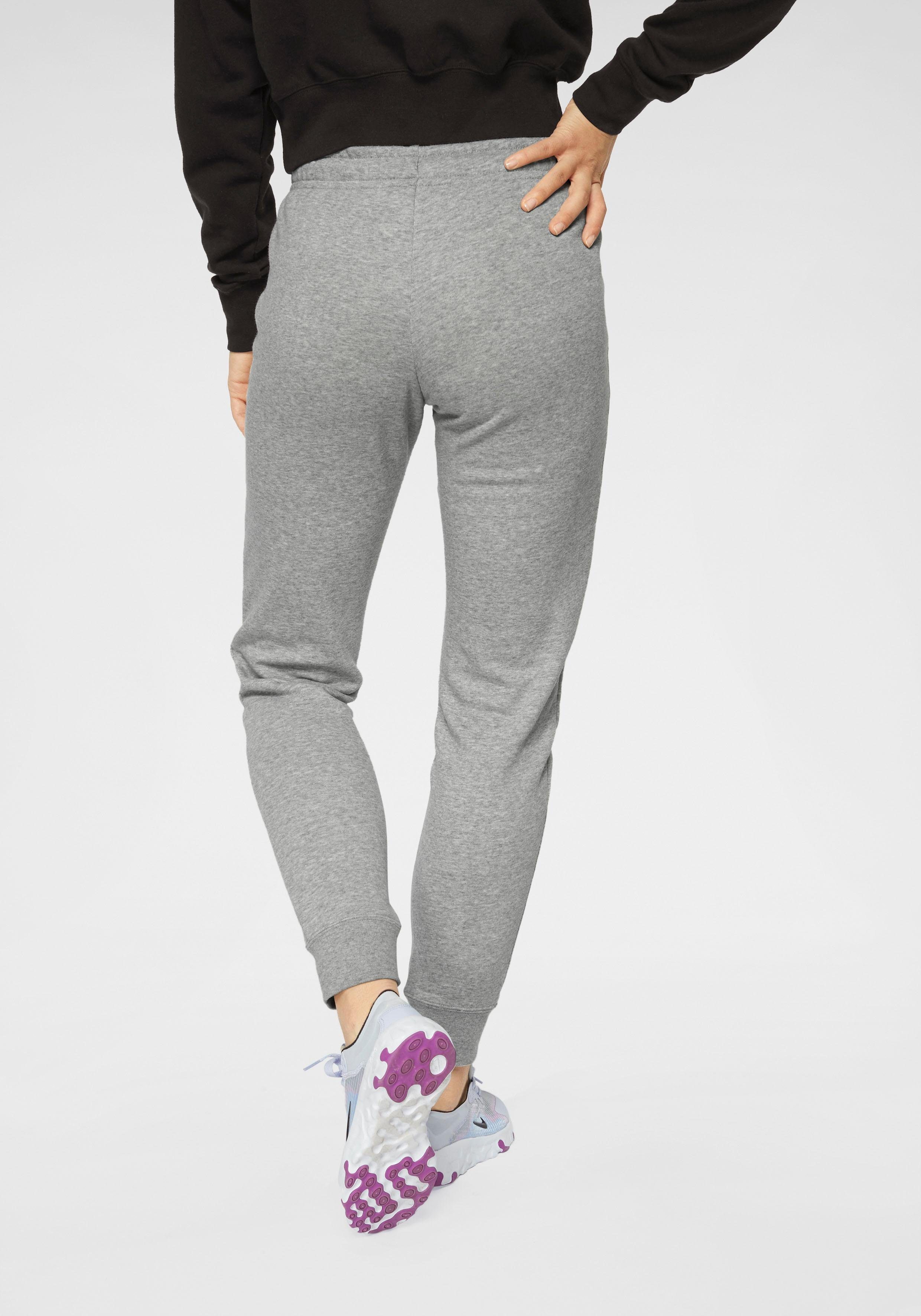 MID-RISE Nike hellgrau-meliert PANT Jogginghose Sportswear FLEECE WOMENS ESSENTIAL