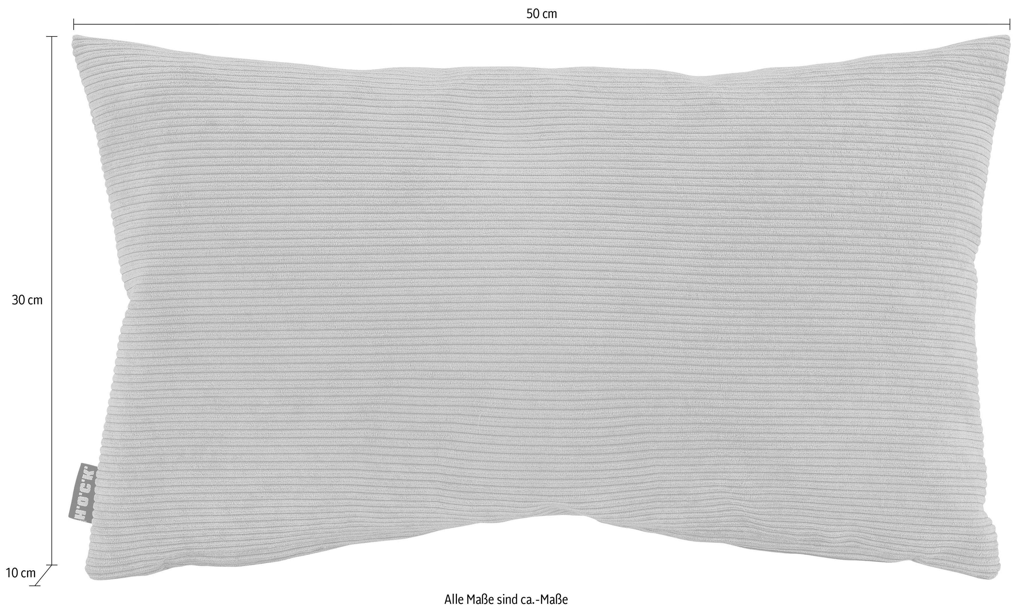 H.O.C.K. Dekokissen Cord Wave, mit weichem Cordstoff, Kissenhülle mit Füllung, 1 Stück. € 24,36