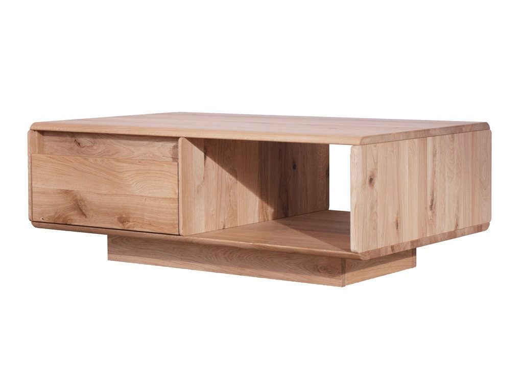 Main Möbel Couchtisch Couchtisch 110x70cm "Berlin" Wildeiche geölt WZ-0303