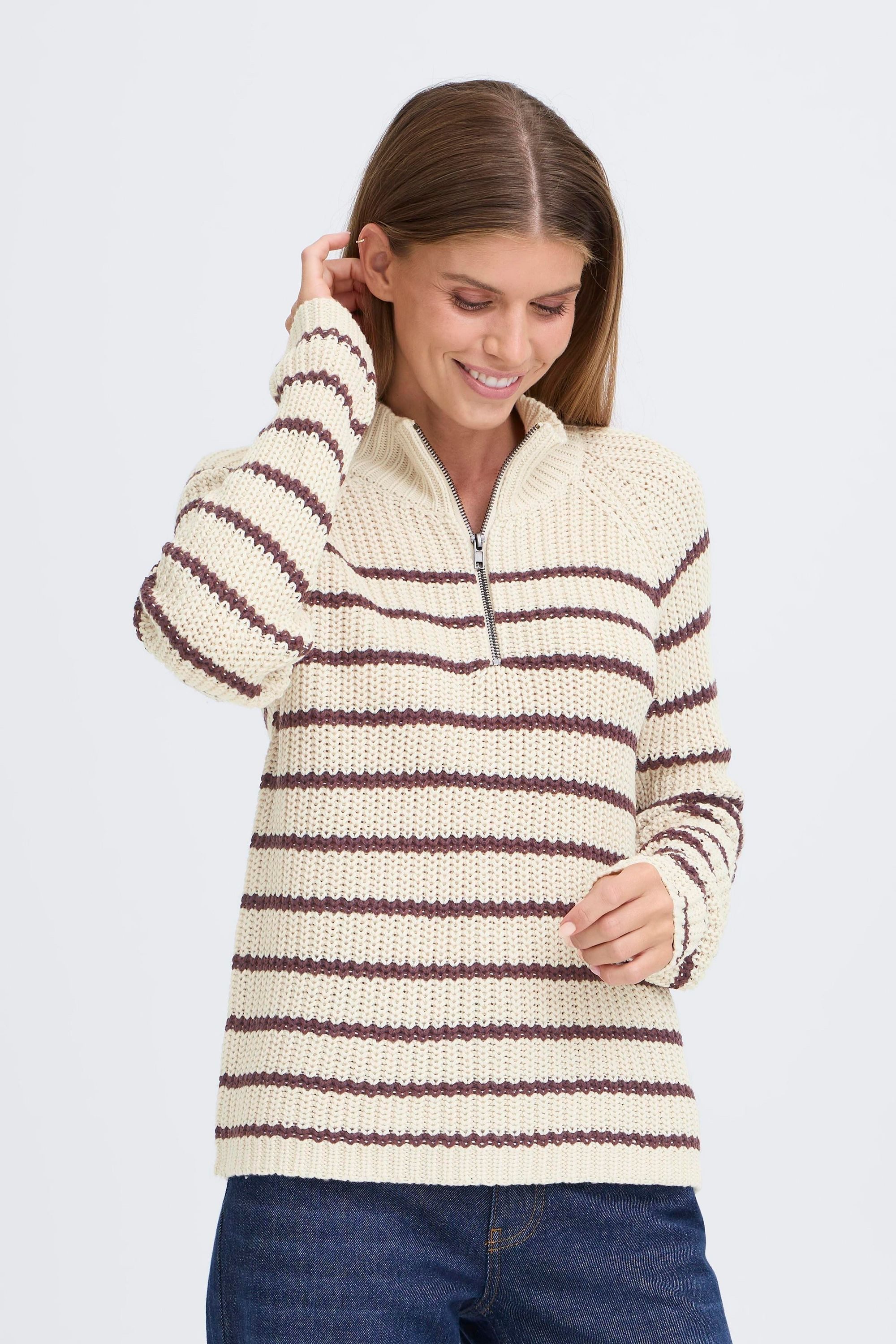 OXMO Troyer OXFKANNA Modischer Pullover mit Struktur günstig online kaufen