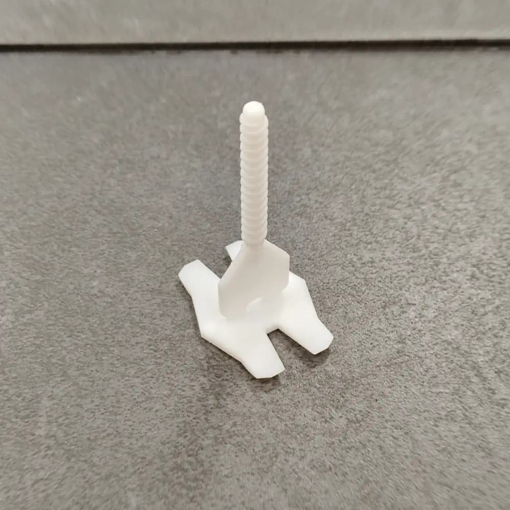 KLASEBO® Nivelliersystem Fliesen Nivelliersystem, 100 Gewindelaschen, 3mm Fuge, Fliesen Verlegehilfe