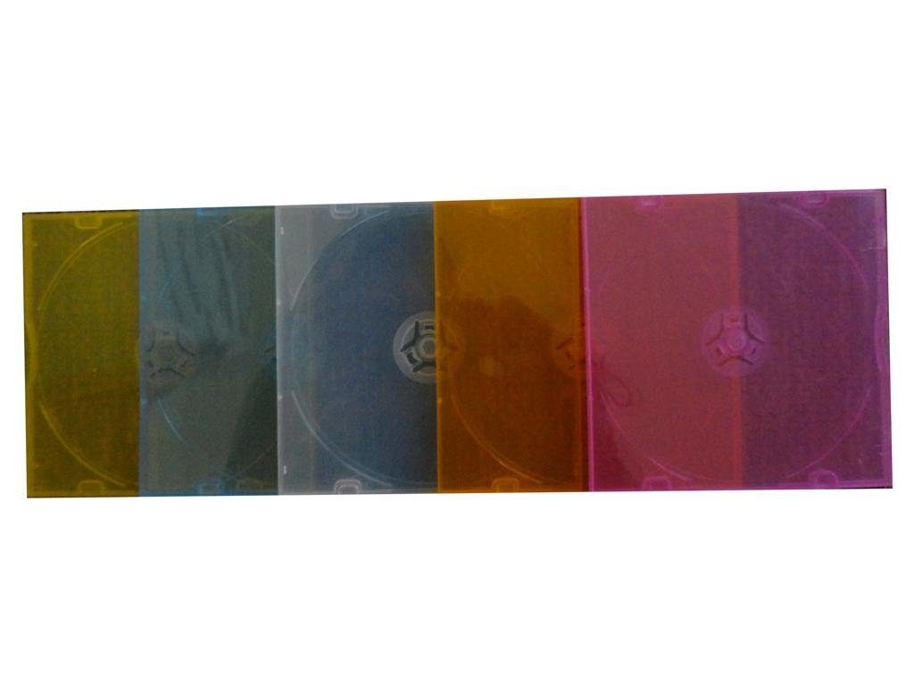 Mediarange DVD-Hülle 20 DVD CD Hüllen Soft-Slimcase unzerbrechlich