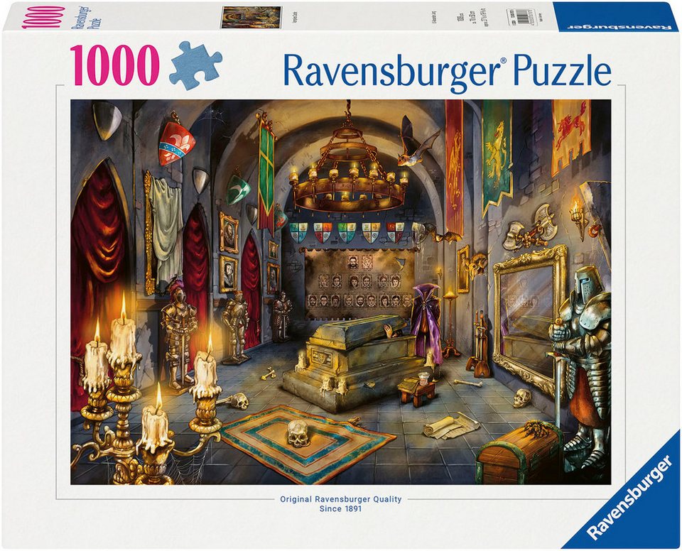 Ravensburger Puzzle Das Schloss des Vampirs, 1000 Puzzleteile, Made in ... Ravensburger Puzzle Das Schloss des Vampirs, 1000 Puzzleteile, Made in ...