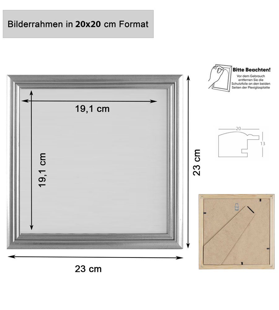 IDEAL TREND Bilderrahmen Artos Holz Bilderrahmen günstig online kaufen