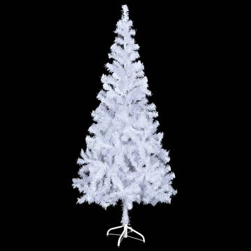 vidaXL Künstlicher Weihnachtsbaum Künstlicher Weihnachtsbaum mit LEDs Schmuck 180 cm 620 Zweige