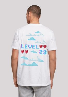 F4NT4STIC T-Shirt Happy New Year Level Up 23 Front Print