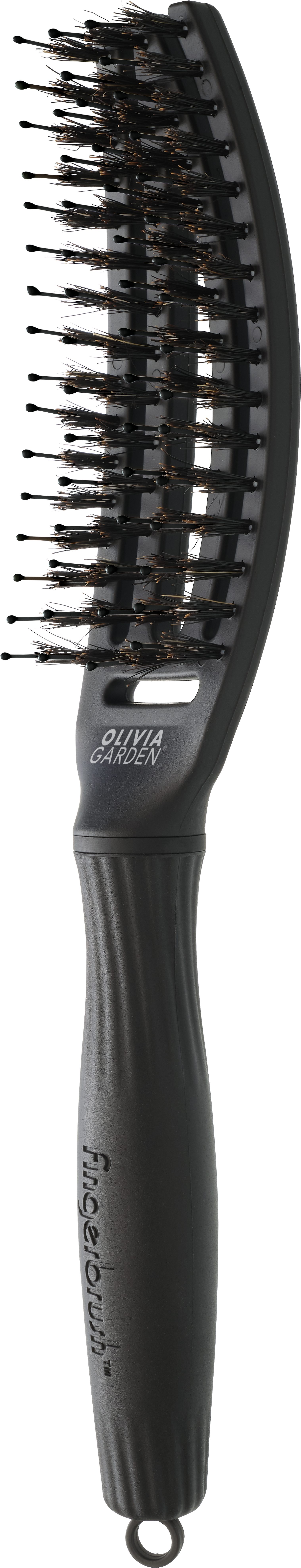 OLIVIA GARDEN Haarentwirrbürste Fingerbrush Combo M, Wildschwein-/Nylonborsten