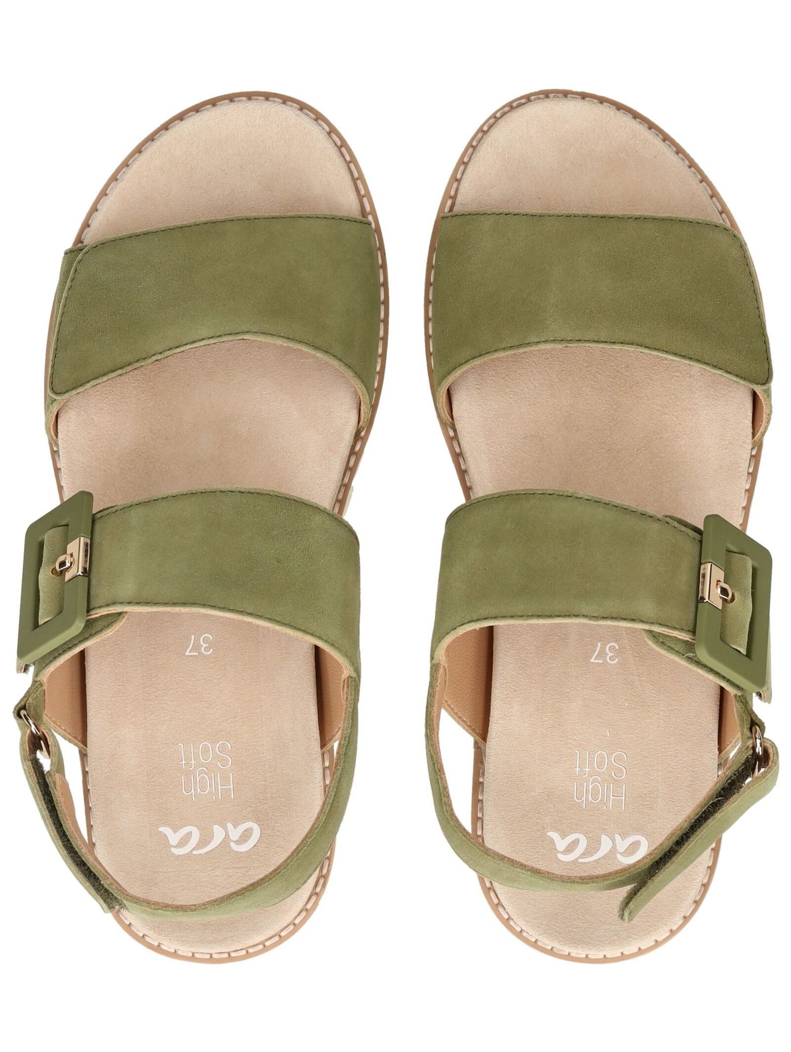 Ara Ara Sandalen Veloursleder Riemchensandale