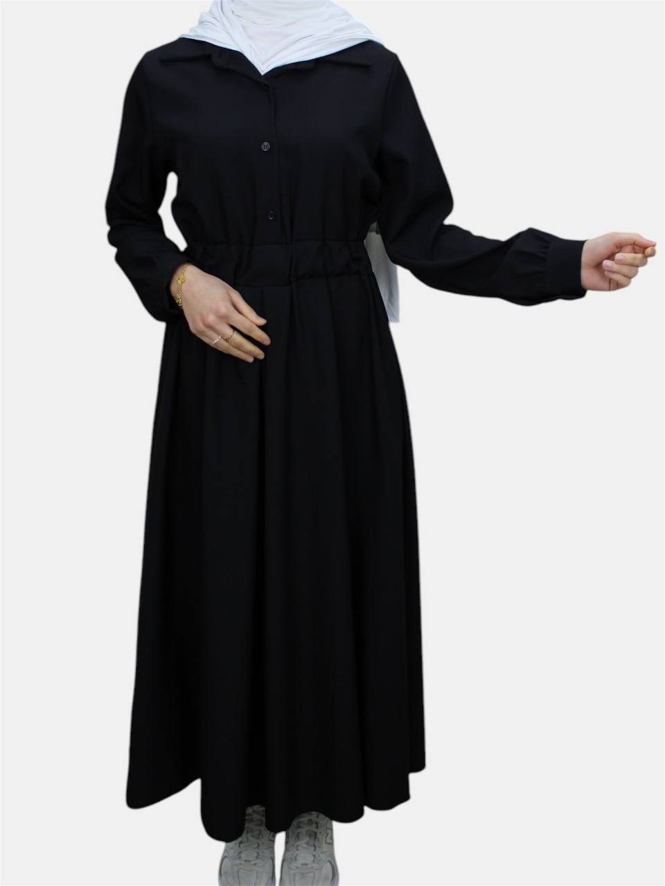 Aymasal Maxikleid Daily Kleid HANNAH Oversize Blusenkleid Abaya Kimono Herbstkleid kurz Maxikleid Daily Kleid HANNAH Oversize Blusenkleid Abaya