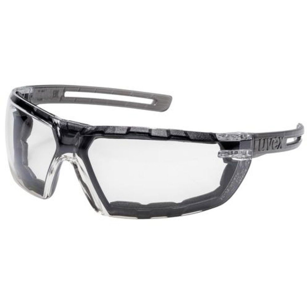 Uvex Arbeitsschutzbrille uvex x-fit (pro) 9199180 Schutzbrille inkl. UV-Schutz Grau DIN EN 166