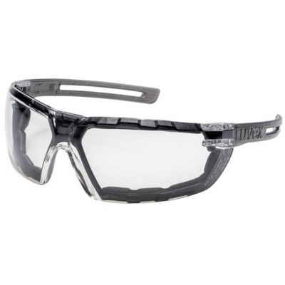 Uvex Arbeitsschutzbrille uvex x-fit (pro) 9199180 Schutzbrille inkl. UV-Schutz Grau EN 166, EN