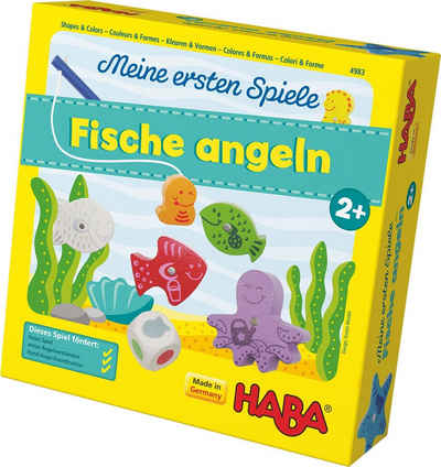 Haba Spiel, Meine ersten Spiele - Fische angeln, Made in Germany