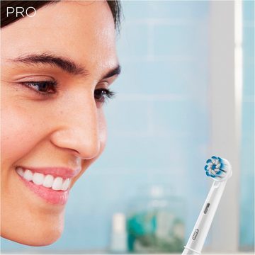 Oral B Elektrische Zahnbürste PRO 1 200, Aufsteckbürsten: 1 St.